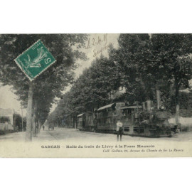 CPA -  Gargan - Halte du...