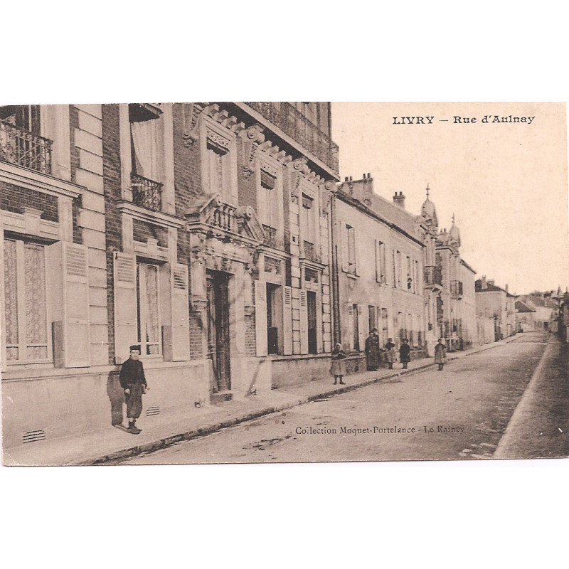 CPA - Livry - Rue d'Aulnay