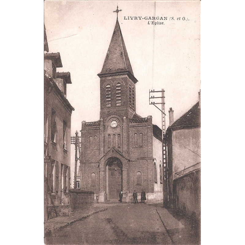 CPA - Livry - L'Eglise