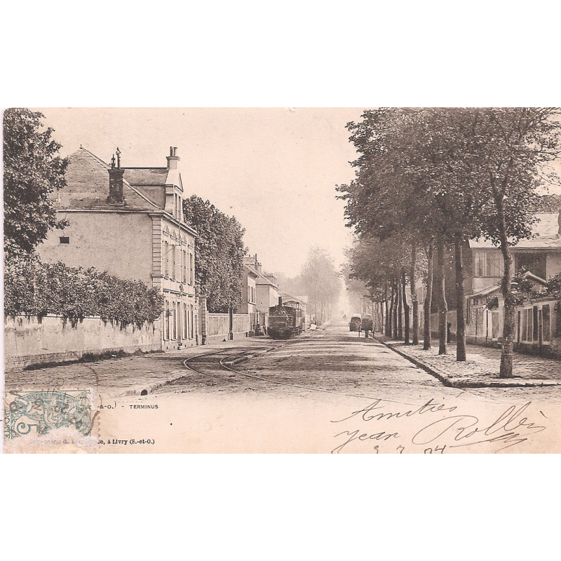 CPA - Livry - Terminus