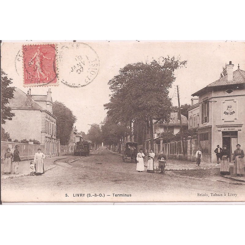CPA - Livry - Terminus