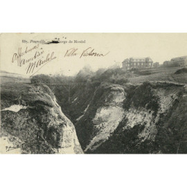CPA - Pourville  - La Gorge...