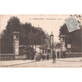 Aubervilliers - Entrée du...