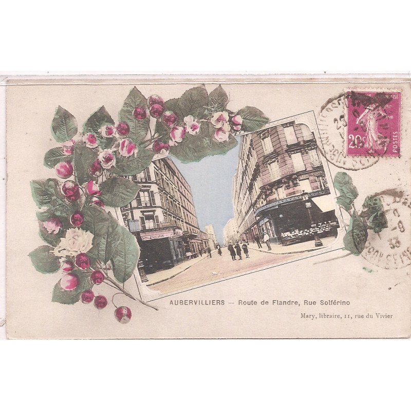 Aubervilliers - Route des Flandres - Rue Solférino