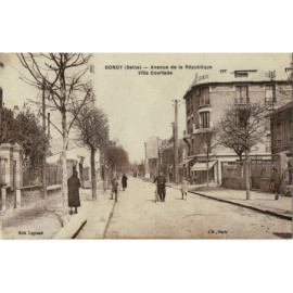 CPA - Bondy - Avenue de la...
