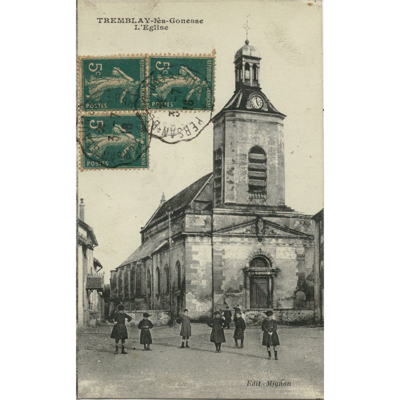 CPA - Tremblay - Les Gonesse - L'Eglise