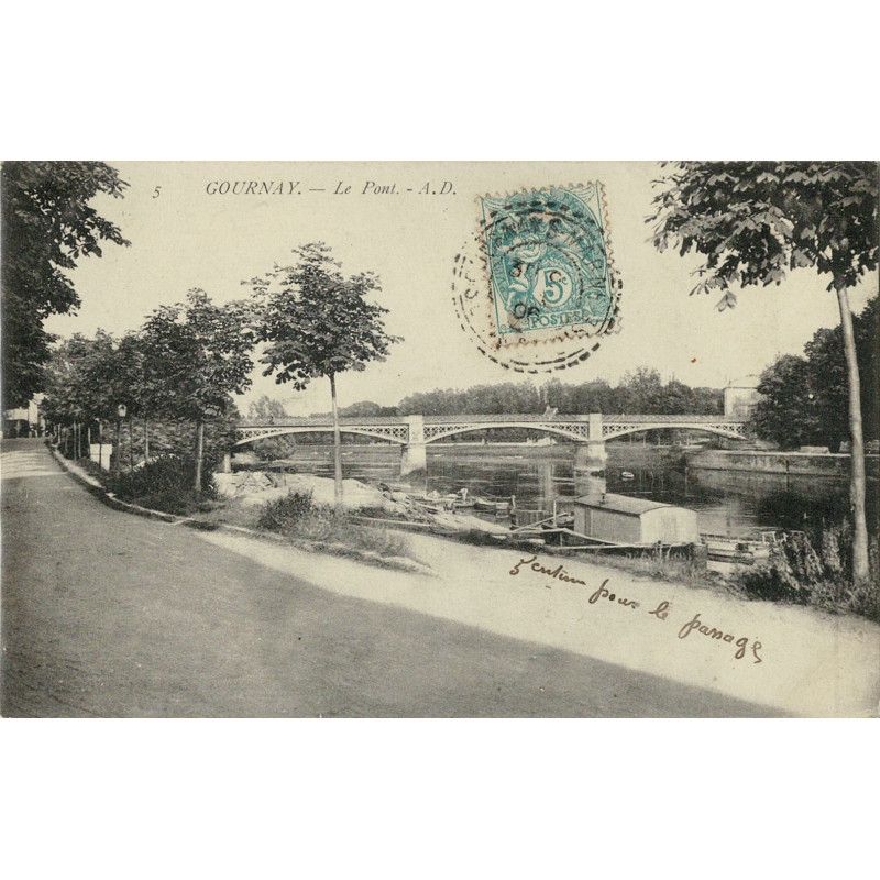 CPA - Gournay - Le ont
