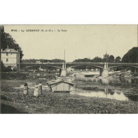 CPA -Gournay - Le Pont