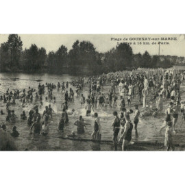 CPA - Plage de...