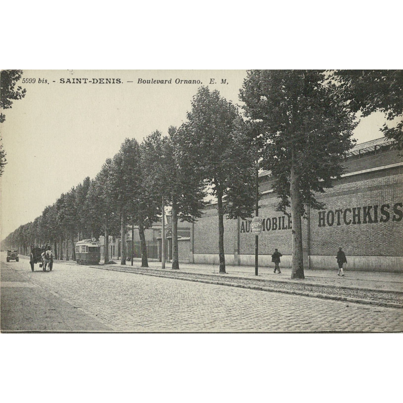 CPA - Saint-Denis - Boulevard d'Ornano