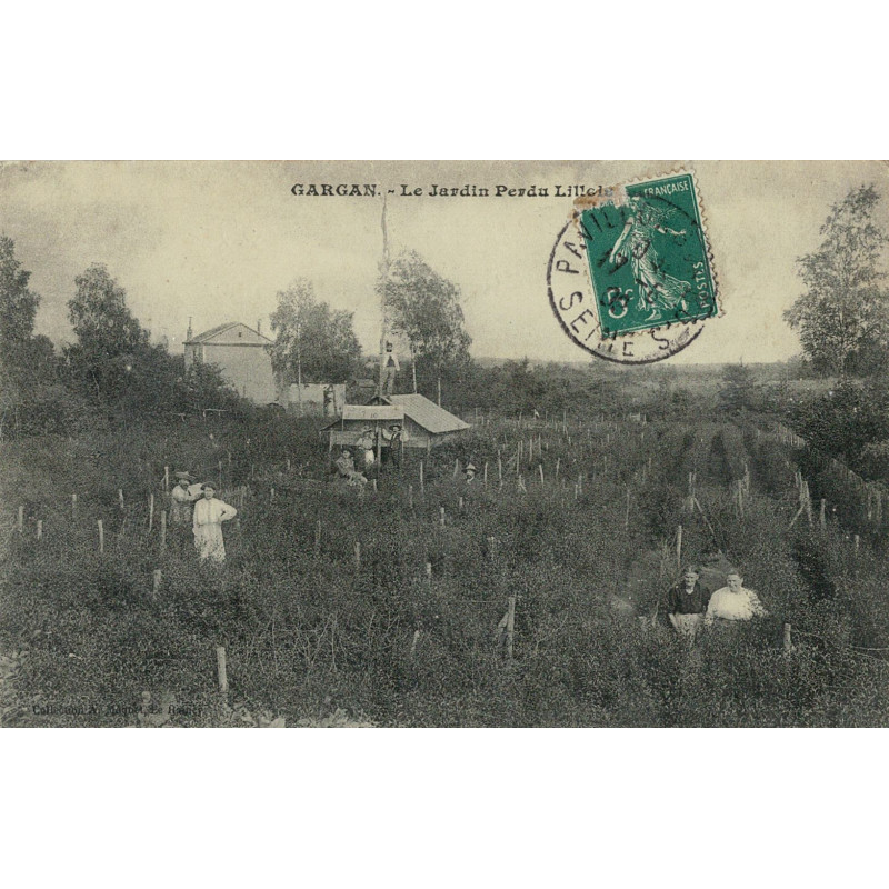 CPA - Gargan - Le Jardin Perdu Lillois