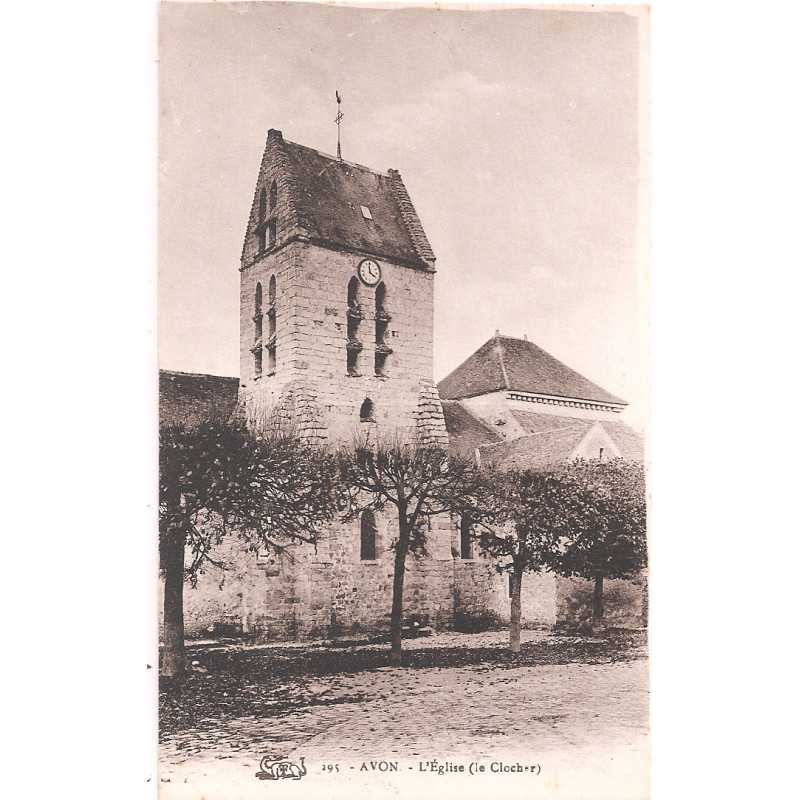CPA - Avon - L´Eglise - (le Clocher)