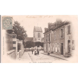 CPA - Avon - La Grande Rue...