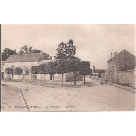 CPA - Brou - Le Carrefour