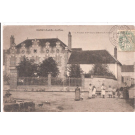 CPA - Blunay - La Place