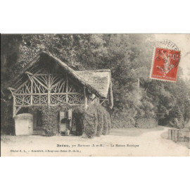 CPA - Bréau - la aison...