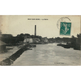 CPA - Bray-sur-seine - La...