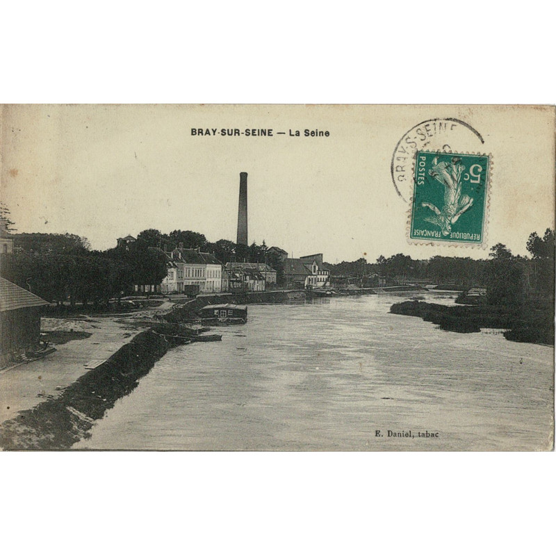 CPA - Bray-sur-seine - La Seine