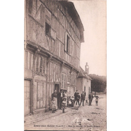 CPA - Bray-sur-Seine - Rue...