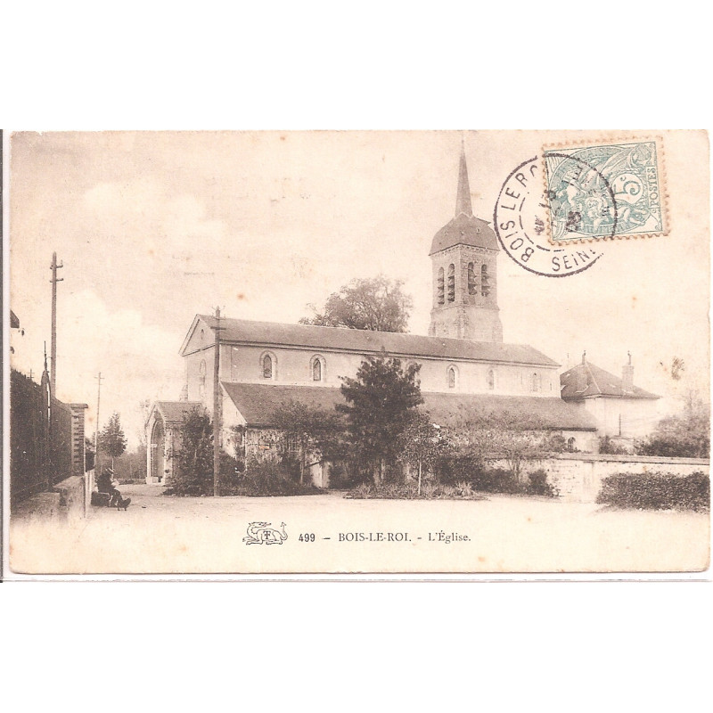 CPA - Bois-le-Roi -  L'Eglise
