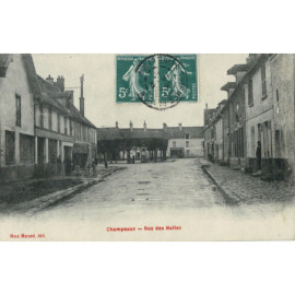 CPA - Champeaux -  Rue des...