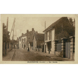 CPA - Chartrettes - Rue Grande