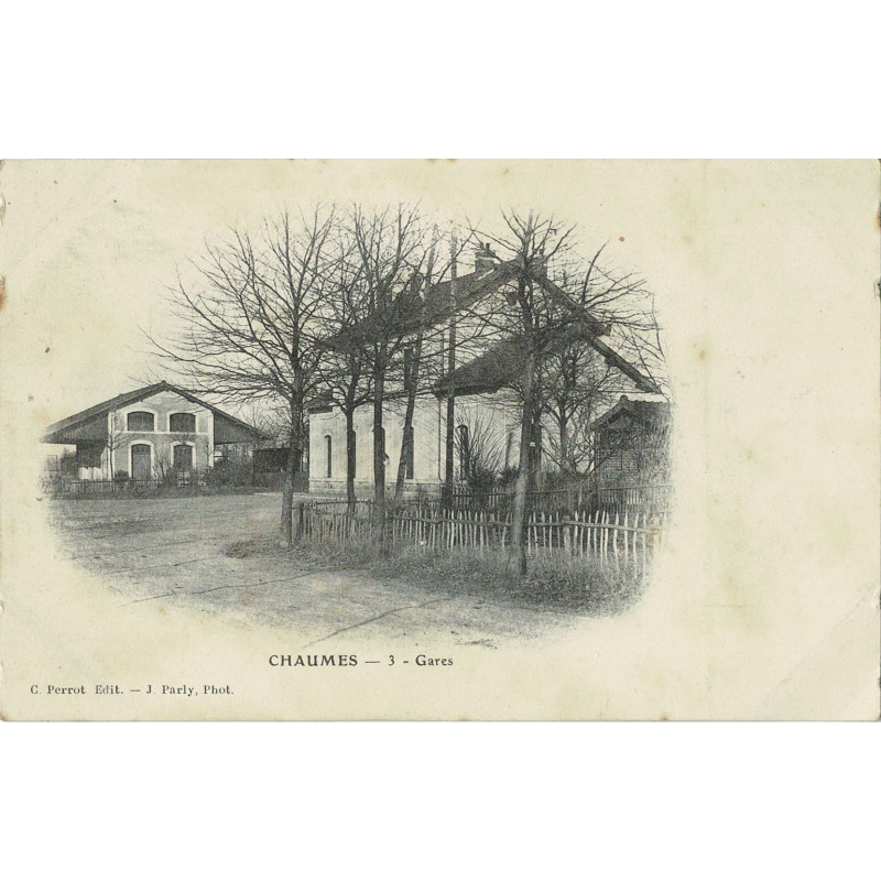 CPA - Chaumes - Gares