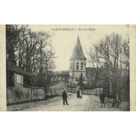 CPA - Claye-Souilly - Rue...