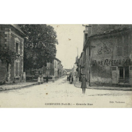CPA - Compans - Grande Rue