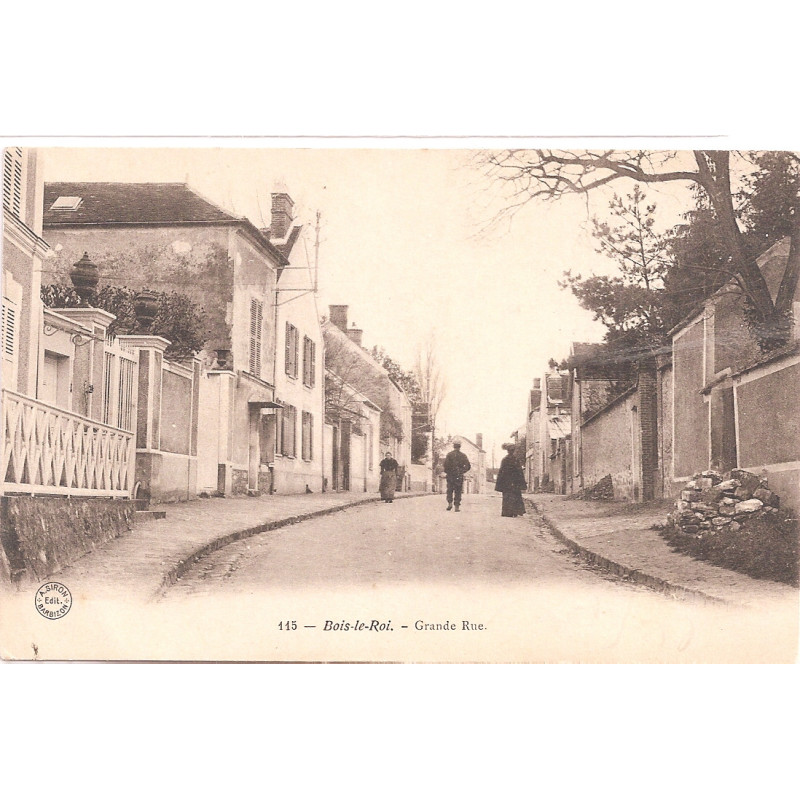 CPA - Bois-le-Roi - Grande Rue