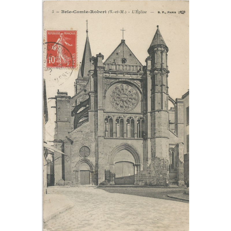 CPA - Brie-comte-Robert - L’Église
