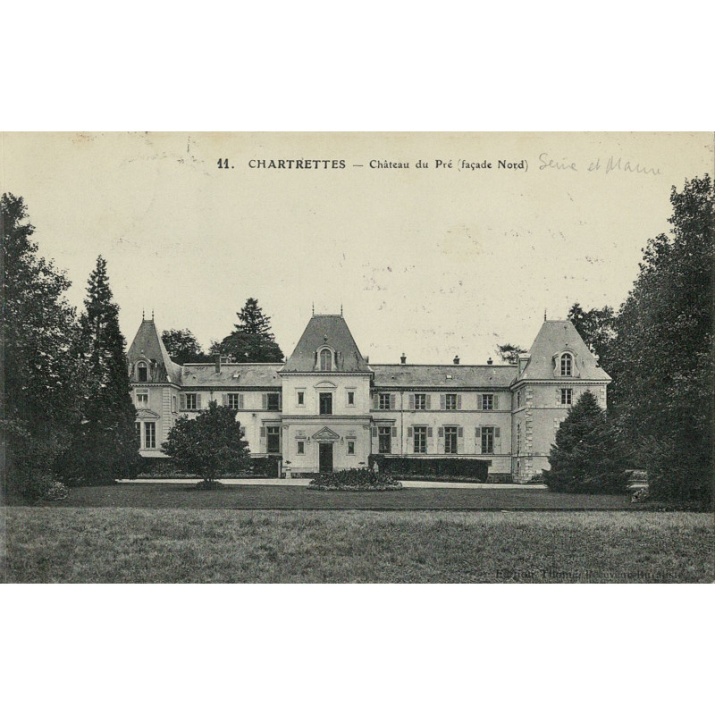 CPA - Chartrettes -  Château du Pré