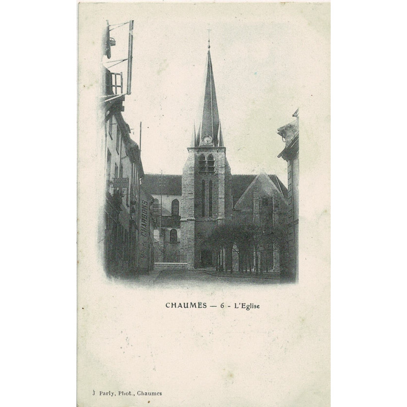 CPA - Chaumes -  L´Église