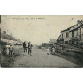 CPA - Coutençon - Route de...