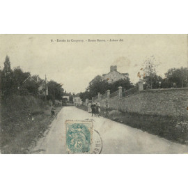 CPA - Entrée de Coupvray -...