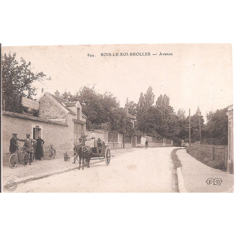 CPA - Bois-le-Roi - Avenue