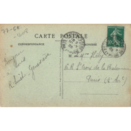 CPA - Chatenay - La Gare