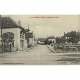 CPA - Châtenay-sur-Seine  -...
