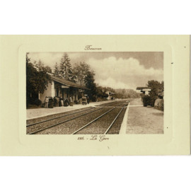 CPA - Bourron - La Gare - -