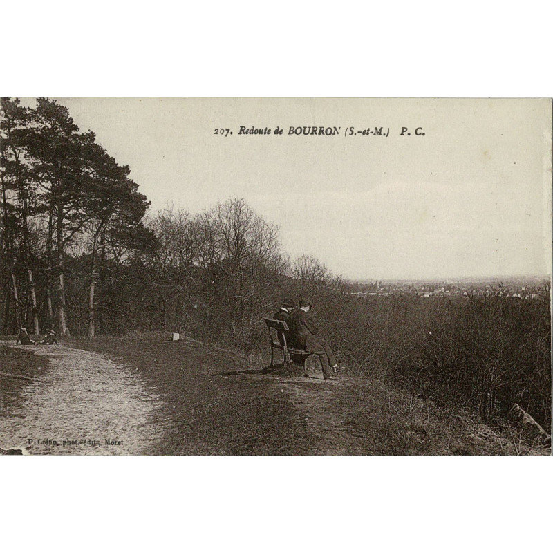 CPA - redoute de Bourron -