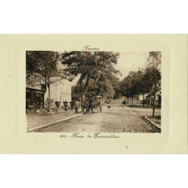 CPA - Bourron - Route de...