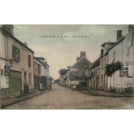 CPA - Courpalay - Rue des...