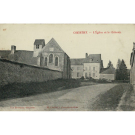 CPA - Courtry  -  L'Eglise...