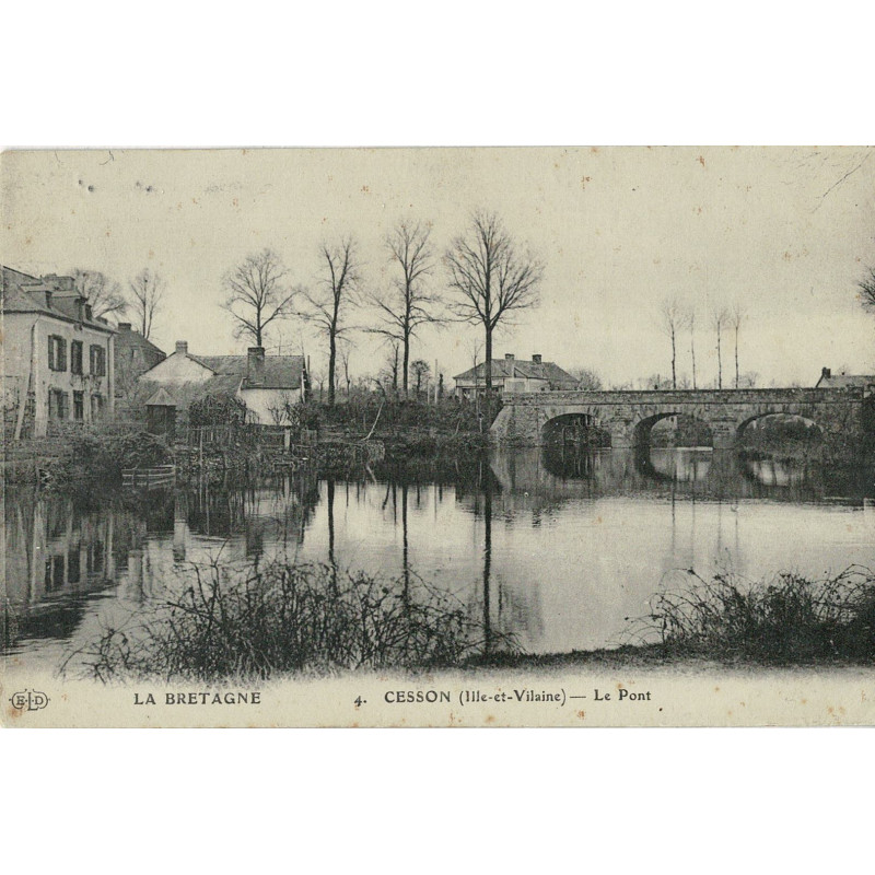 CPA - Cesson - Le Pont