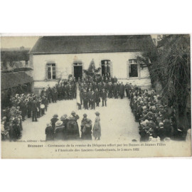CPA - Dixmont - Cérémonie...