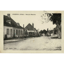 CPA - Chazeuil - Routes de...