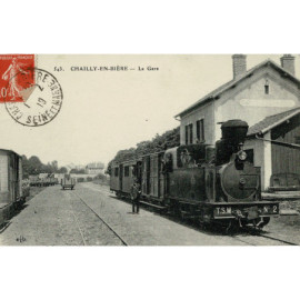CPA - Chailly-en-Bière - La...