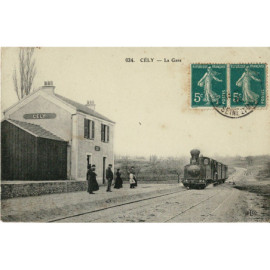CPA - Cély - La Gare