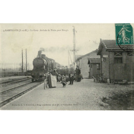 CPA - Rampillon - La Gare -...