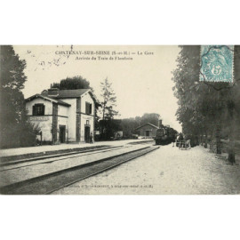 CPA - Châtenay-sur-Seine...